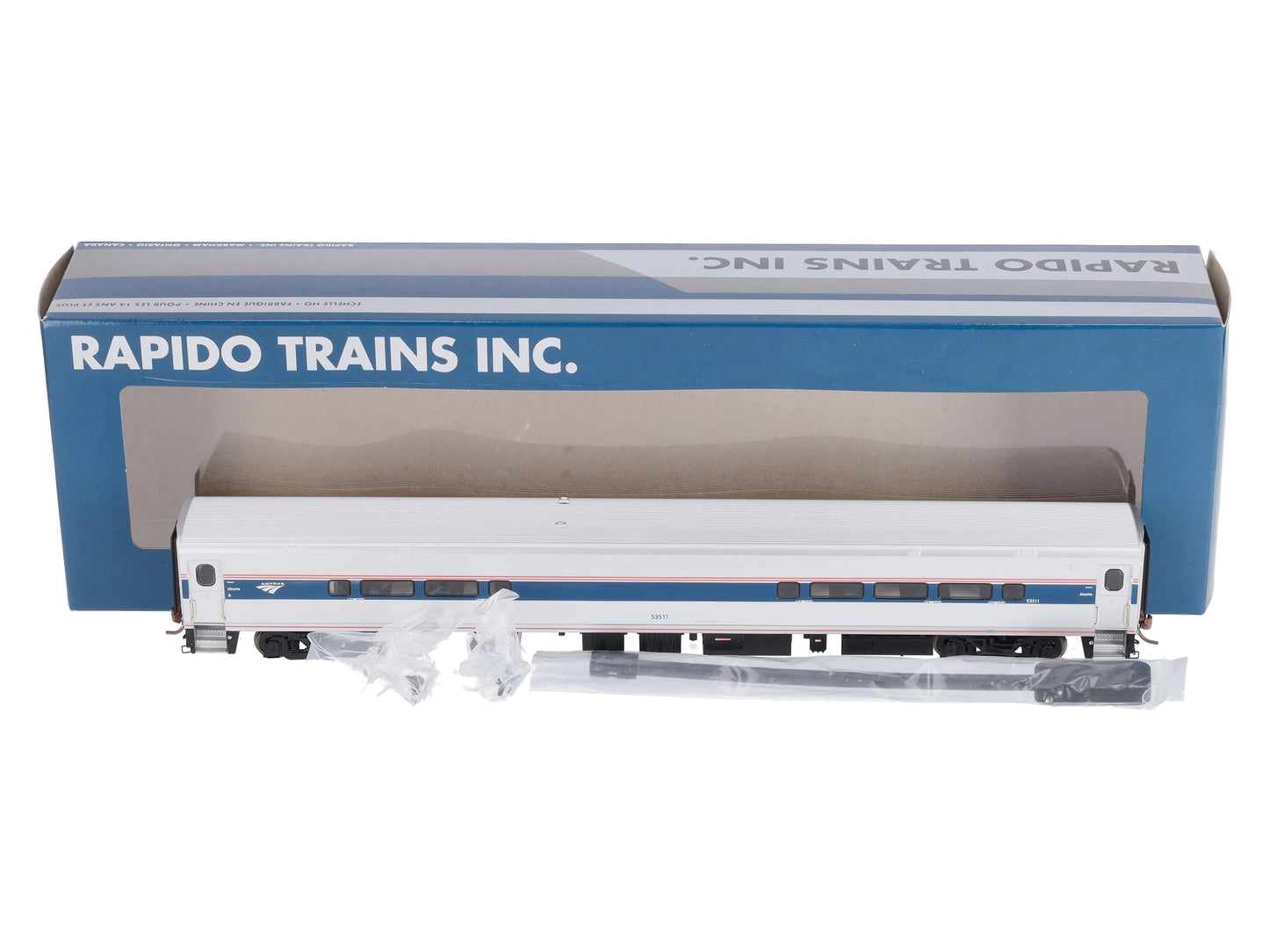Rapido Trains 128031 HO Scale Amtrak Horizon Phase 6 Dinette Car #53511 LN/Box