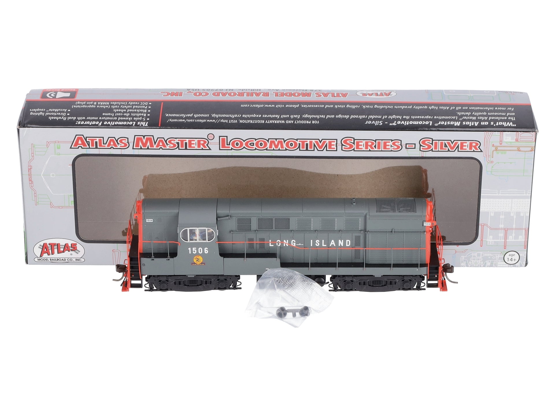 Atlas 10003520 HO Long Island FM H16-44 Diesel Locomotive #1506