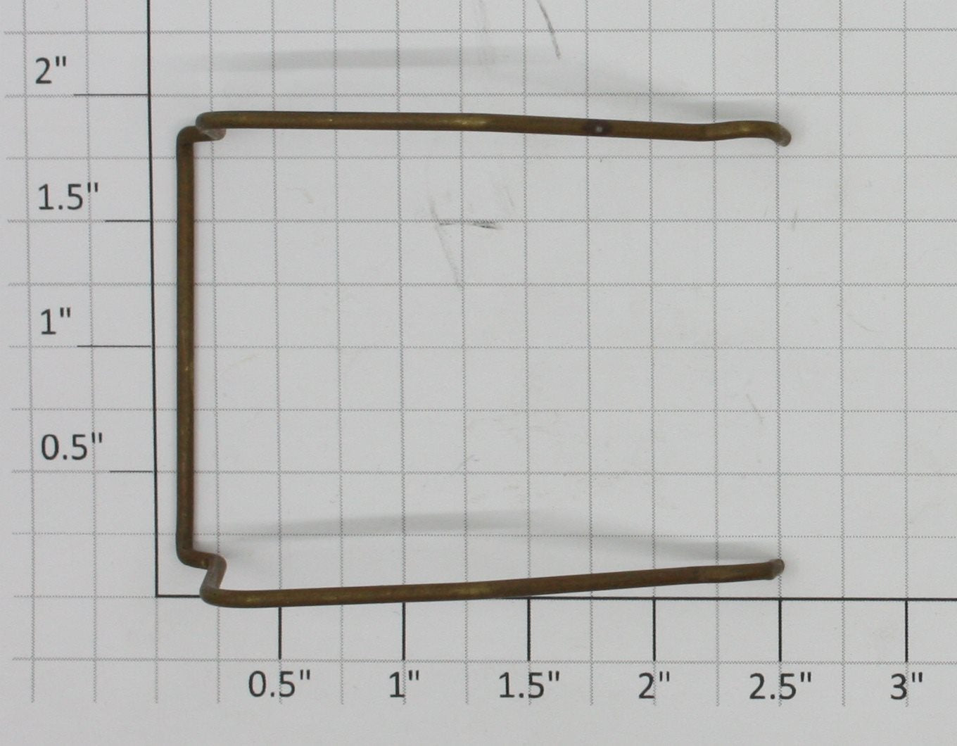 Lionel 620-7 Brass Floodlight Car Handrail - Fits 620, 2620