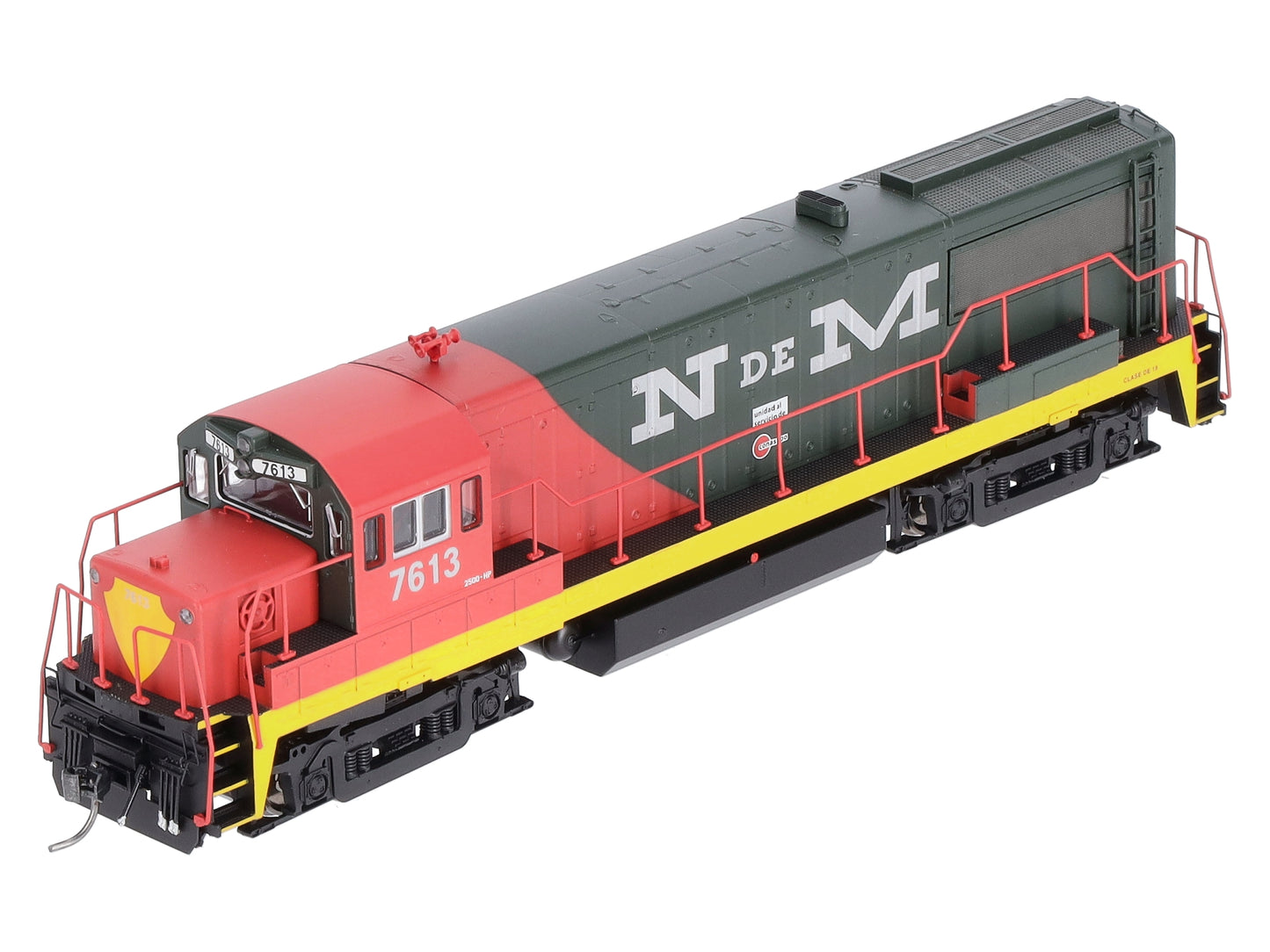 Bowser 23838 HO Nacionales de Mexico GE U25B Standard DC Executive Line #7613