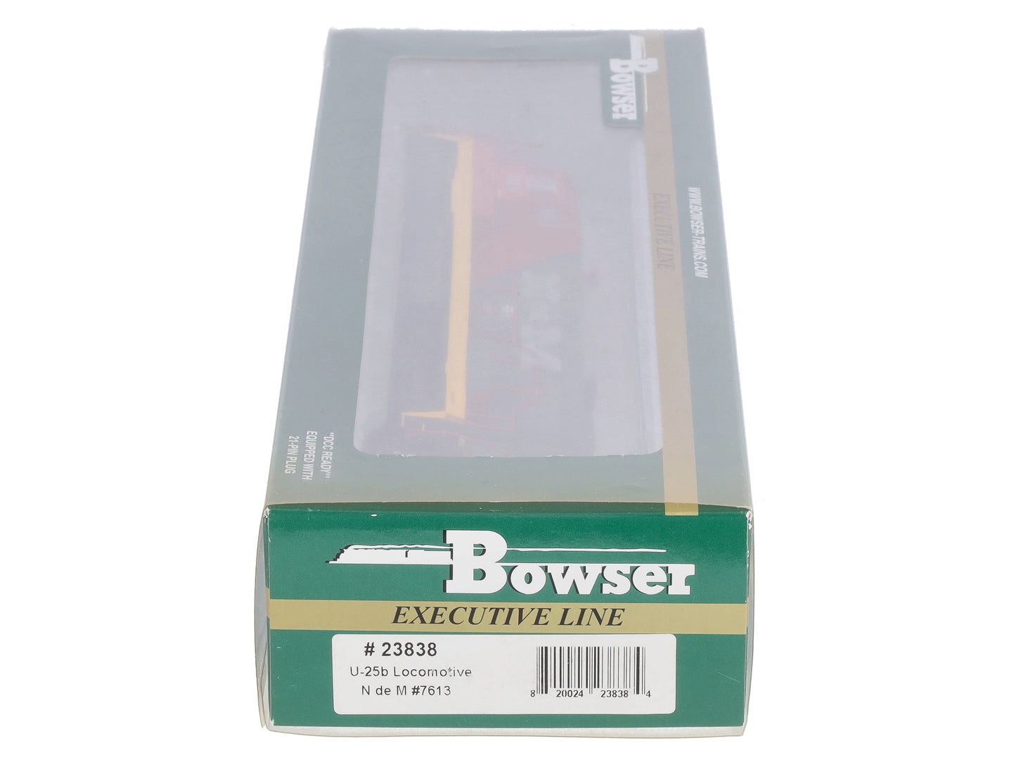 Bowser 23838 HO Nacionales de Mexico GE U25B Standard DC Executive Line #7613
