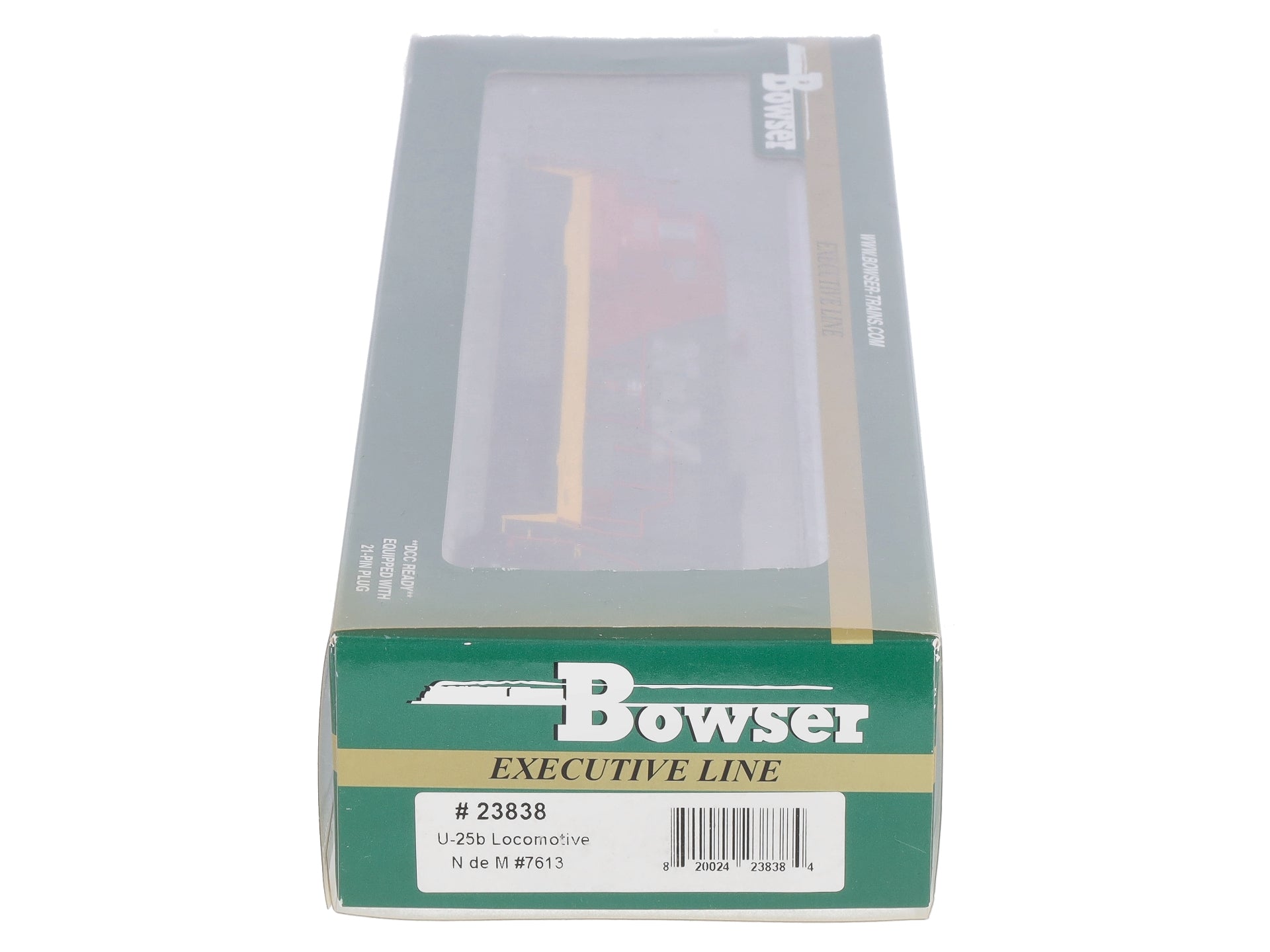 Bowser 23838 HO Nacionales de Mexico GE U25B Standard DC Executive Line #7613