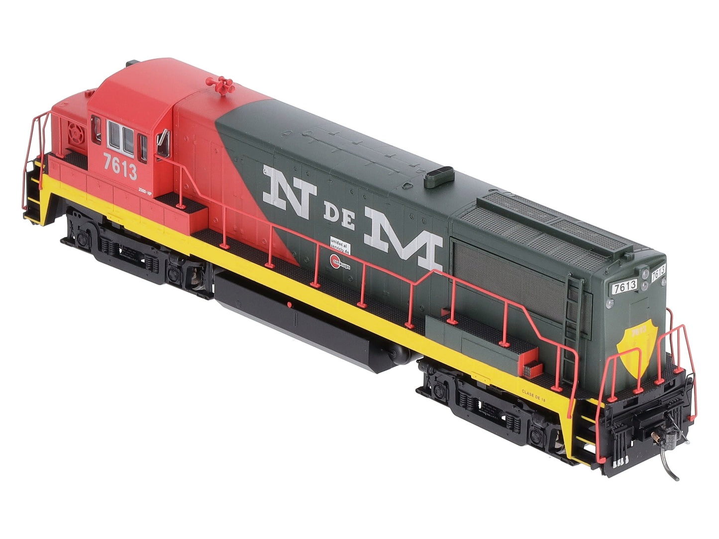 Bowser 23838 HO Nacionales de Mexico GE U25B Standard DC Executive Line #7613