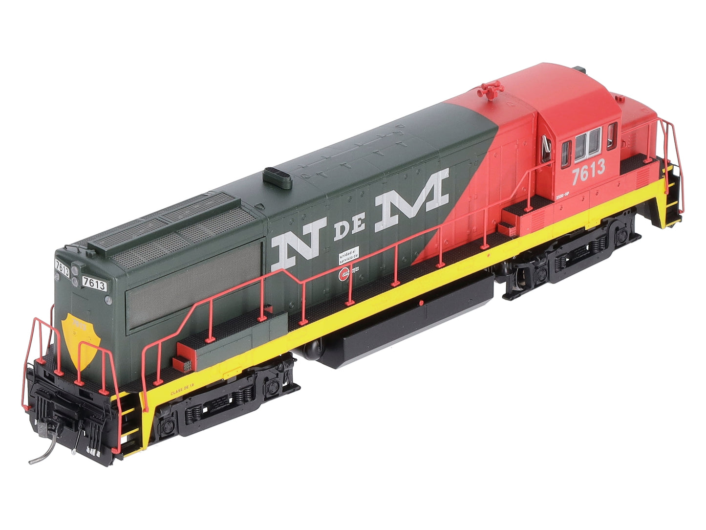 Bowser 23838 HO Nacionales de Mexico GE U25B Standard DC Executive Line #7613