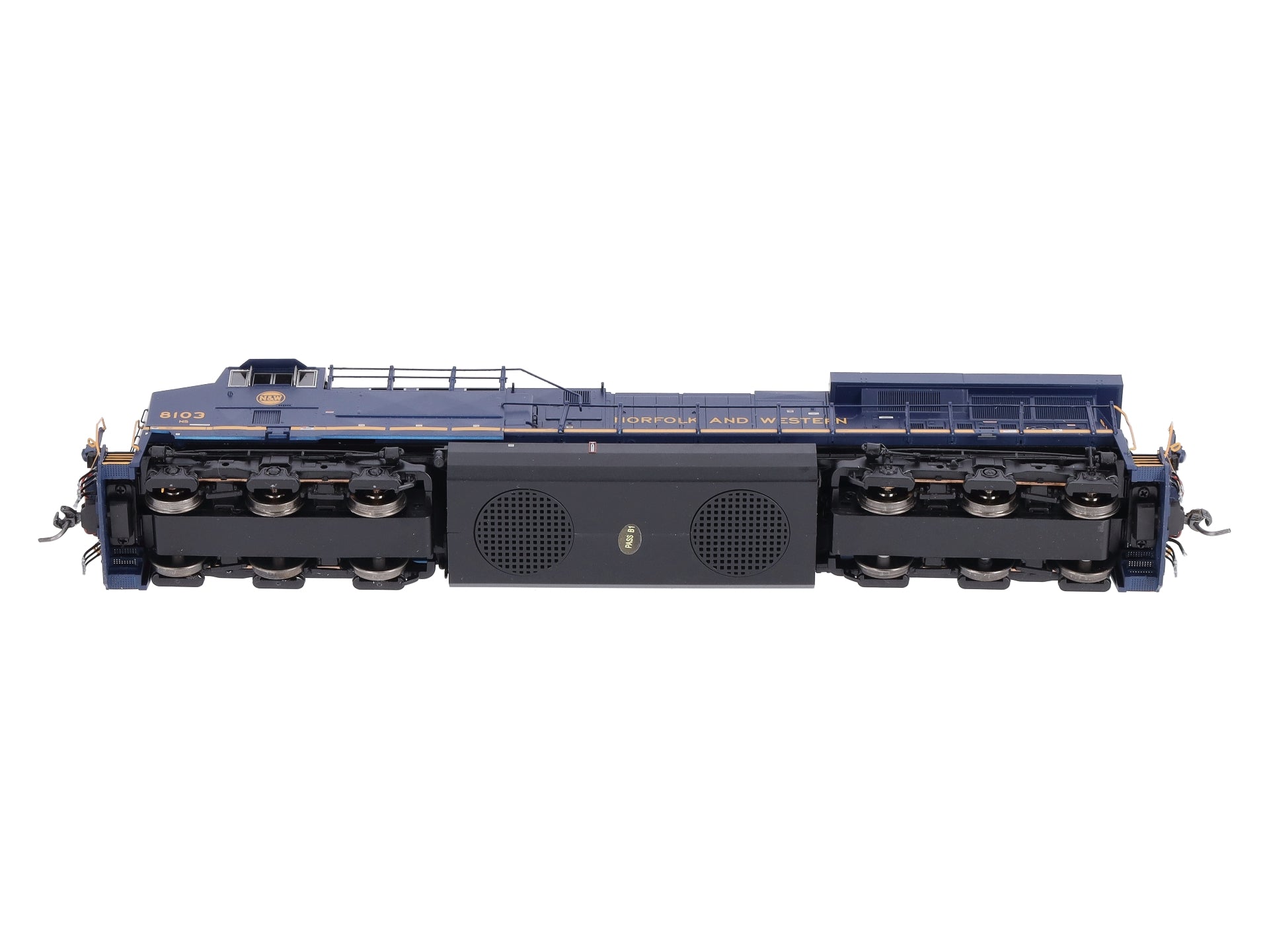 MTH 80-2343-0 HO Norfolk & Western (NS Heritage) ES44AC Diesel Engine #8103