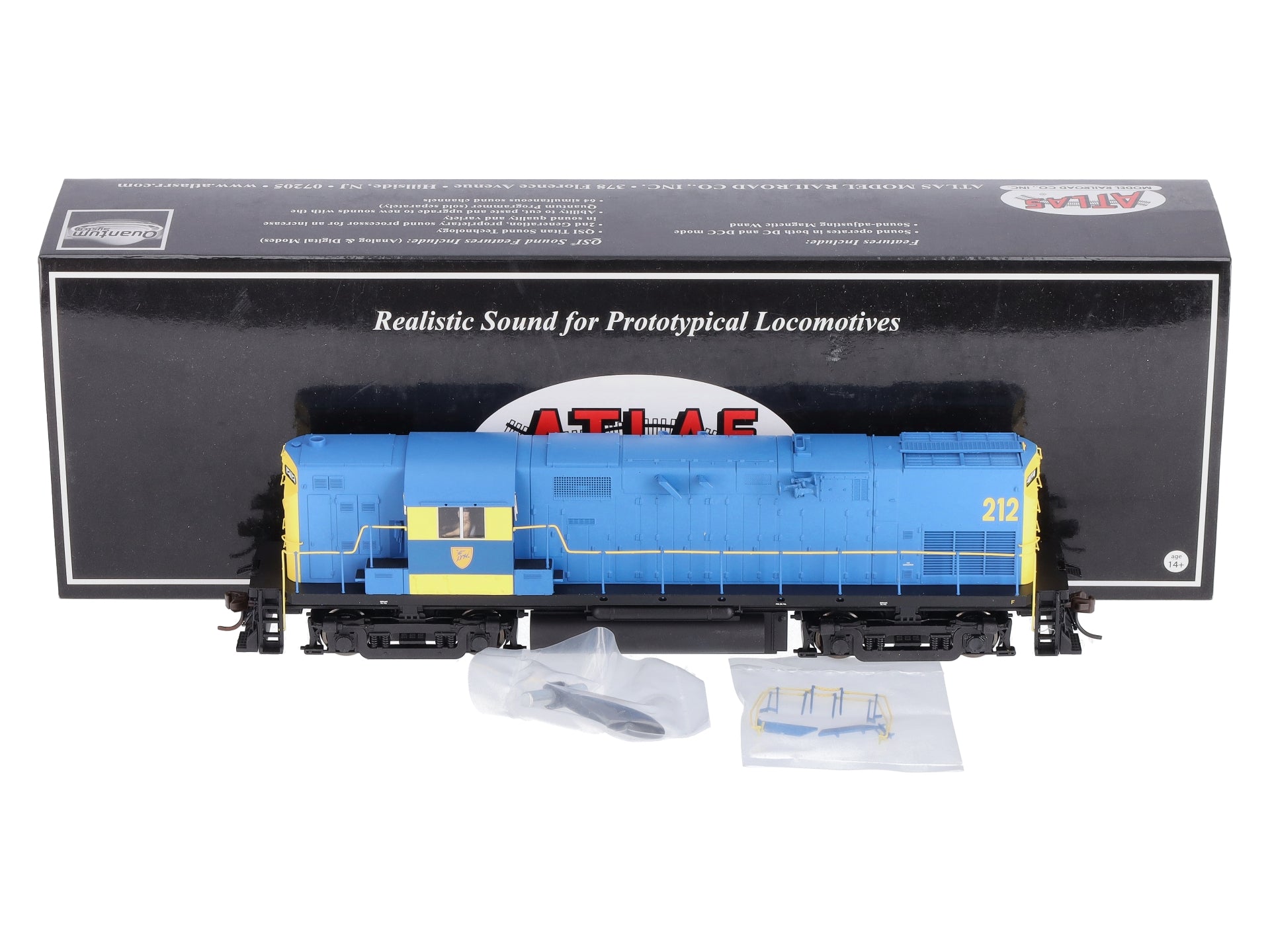 Atlas 10001133 HO Delaware & Hudson C420 Gold Diesel Locmotive #212