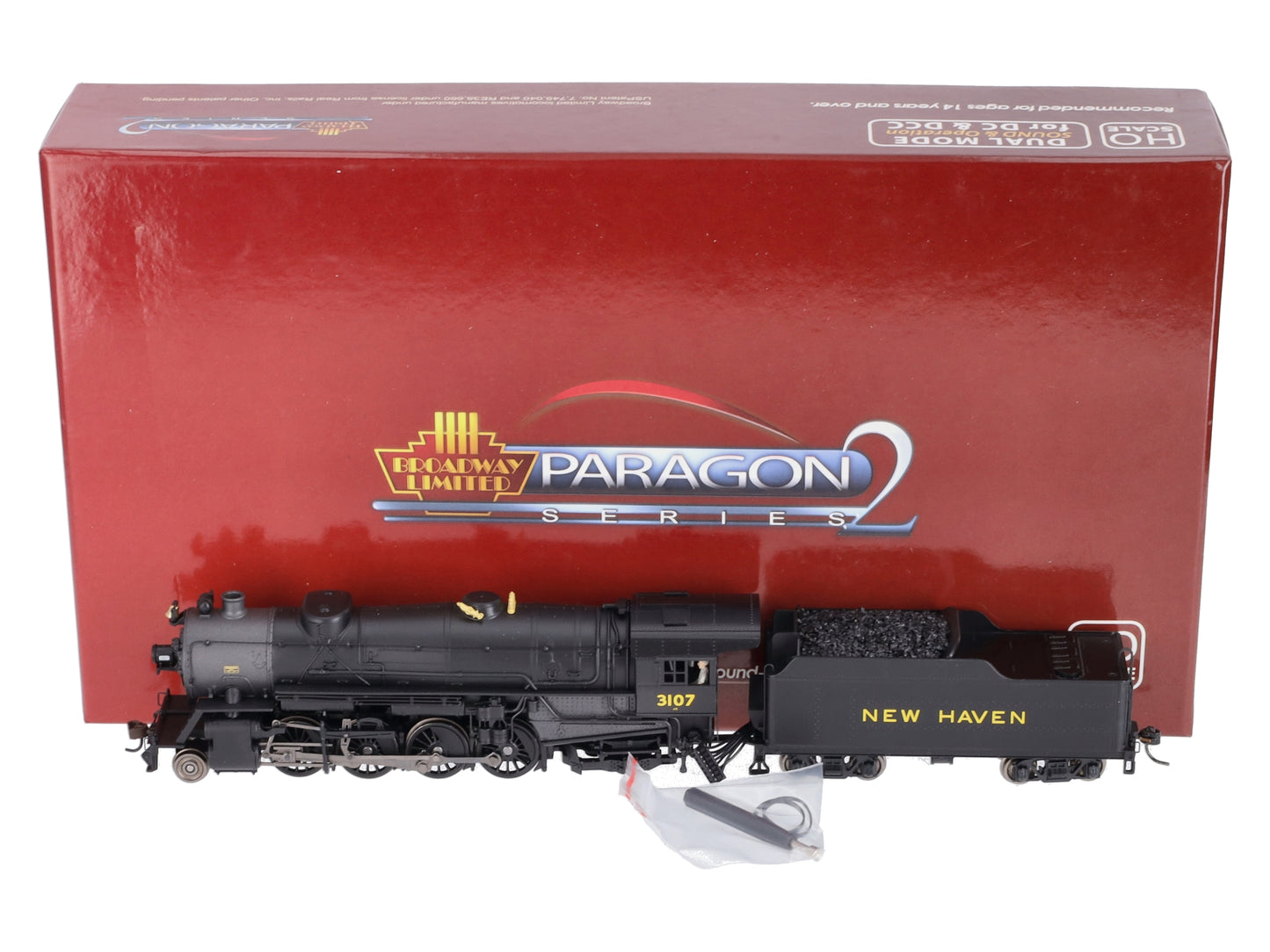 Broadway Limited 2889 HO New Haven USRA Heavy 2-8-2 Mikado #3107
