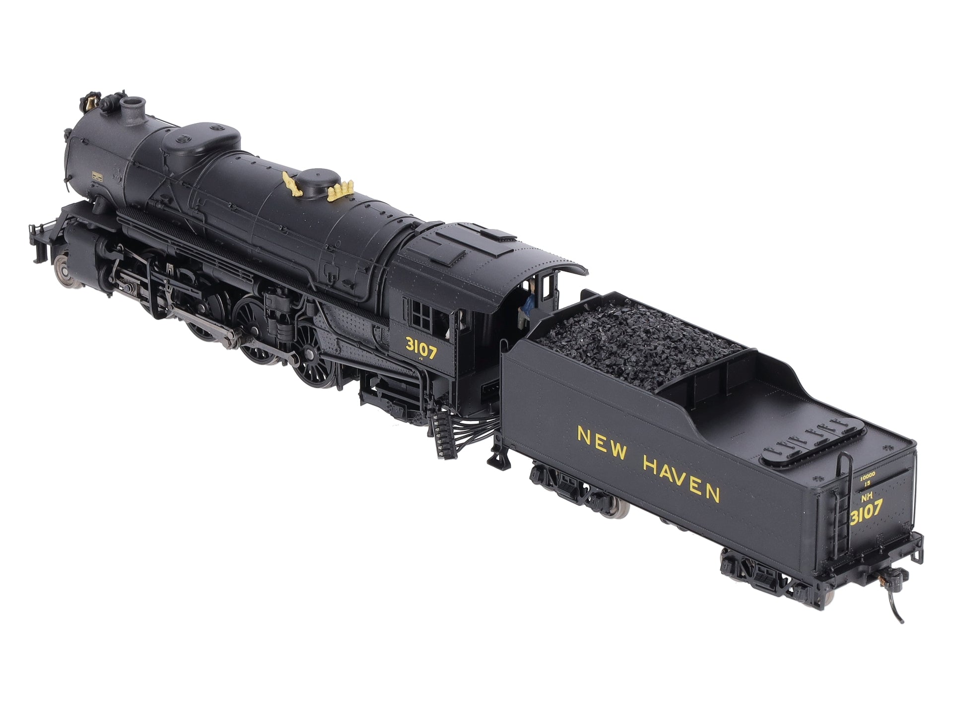 Broadway Limited 2889 HO New Haven USRA Heavy 2-8-2 Mikado #3107