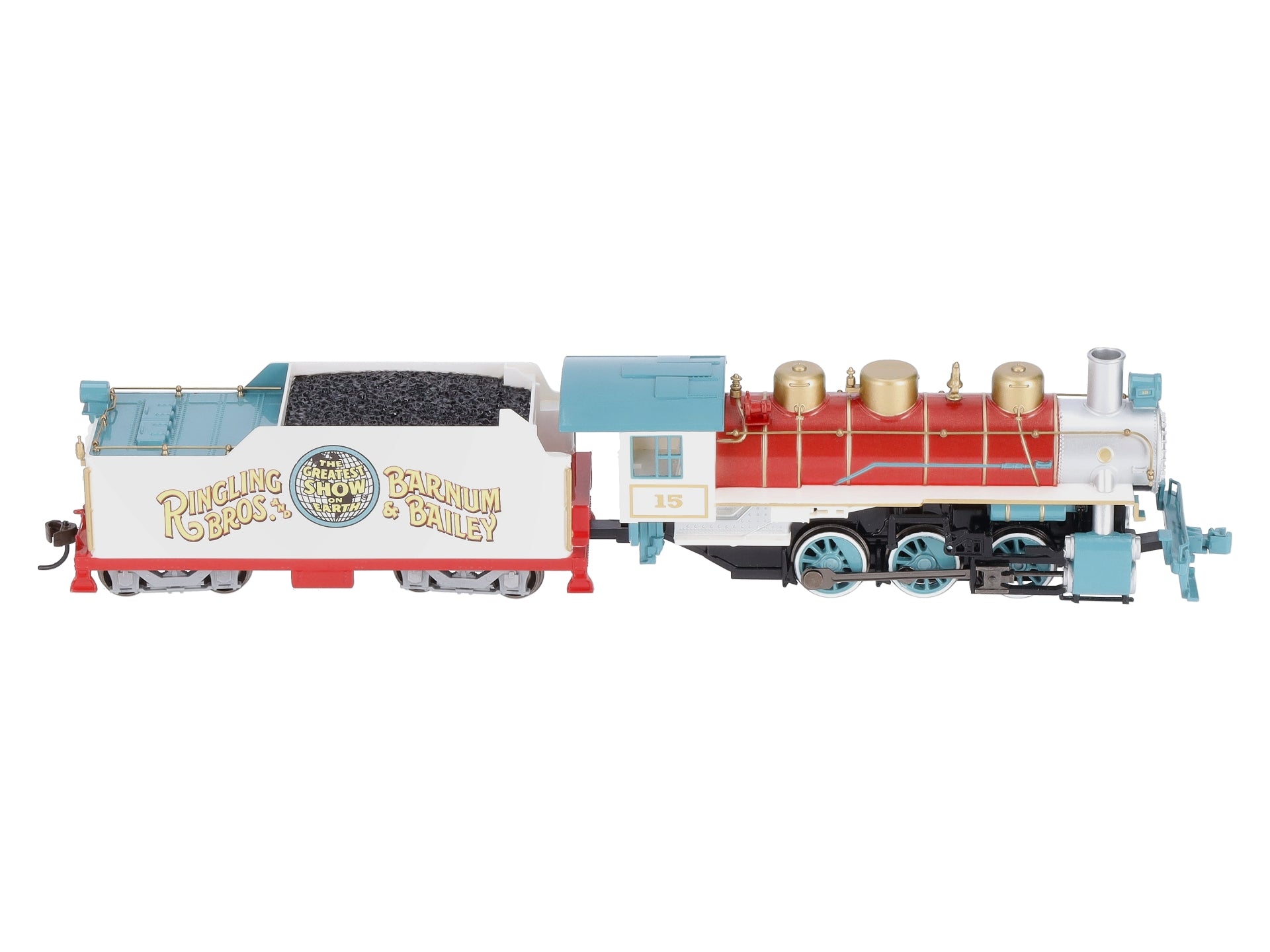 Bachmann 53701 HO Ringling Bros. and Barnum and Bailey 0-6-0 USRA Steam Loco #15
