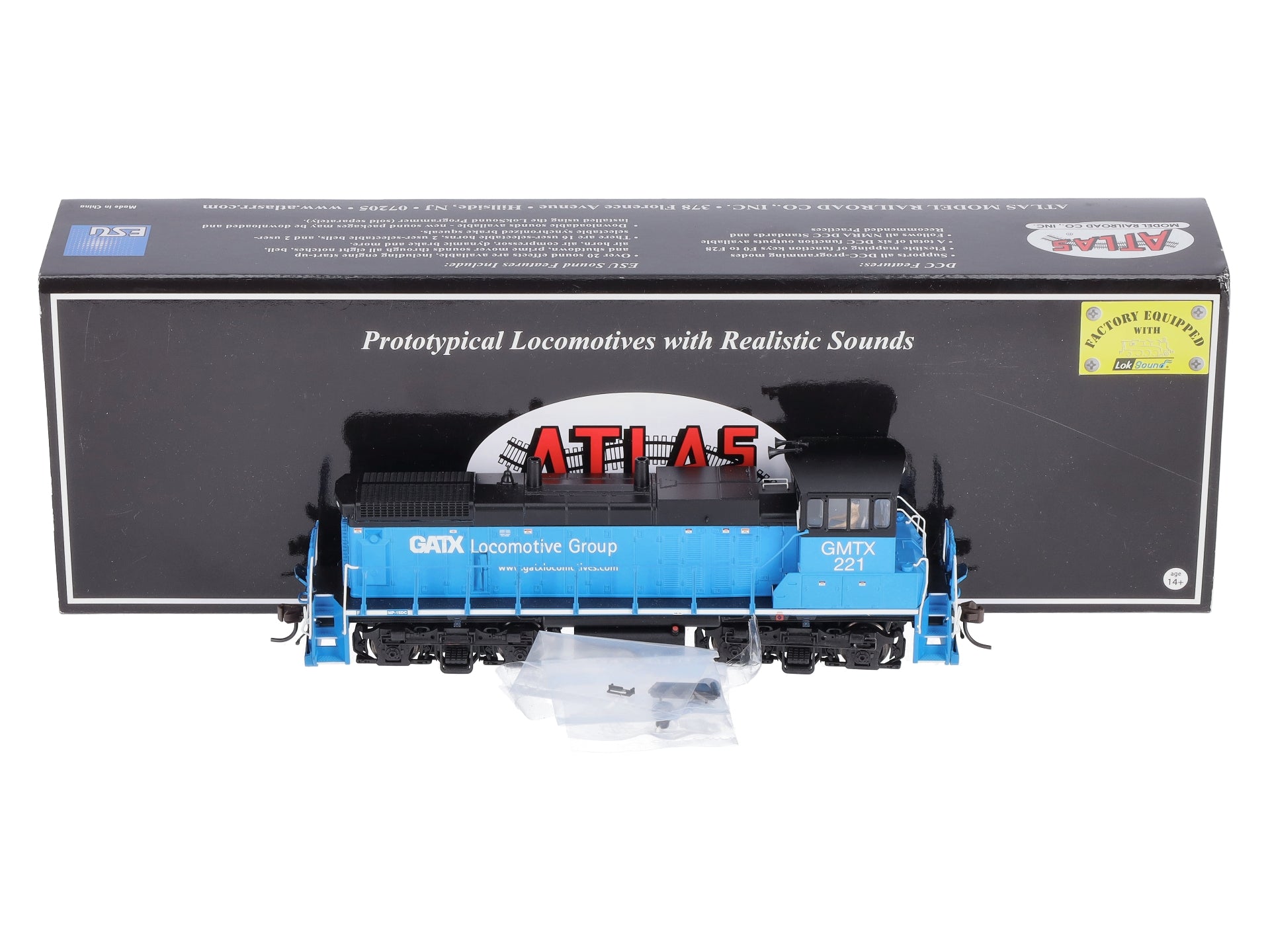 Loco さま専用 Atlas 10002803 HO GMTX MP15DC Diesel Locomotive #221 - LokSound