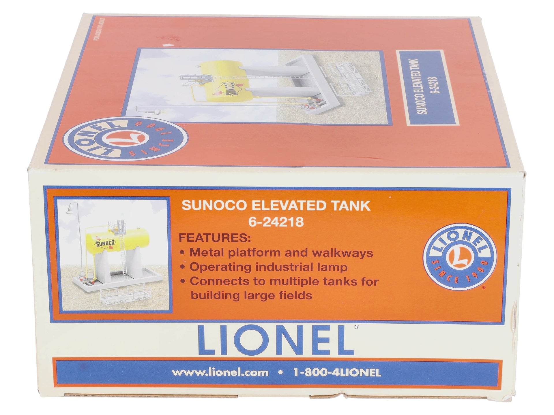 Lionel 6-24218 Sunoco Elevated Tank EX/Box