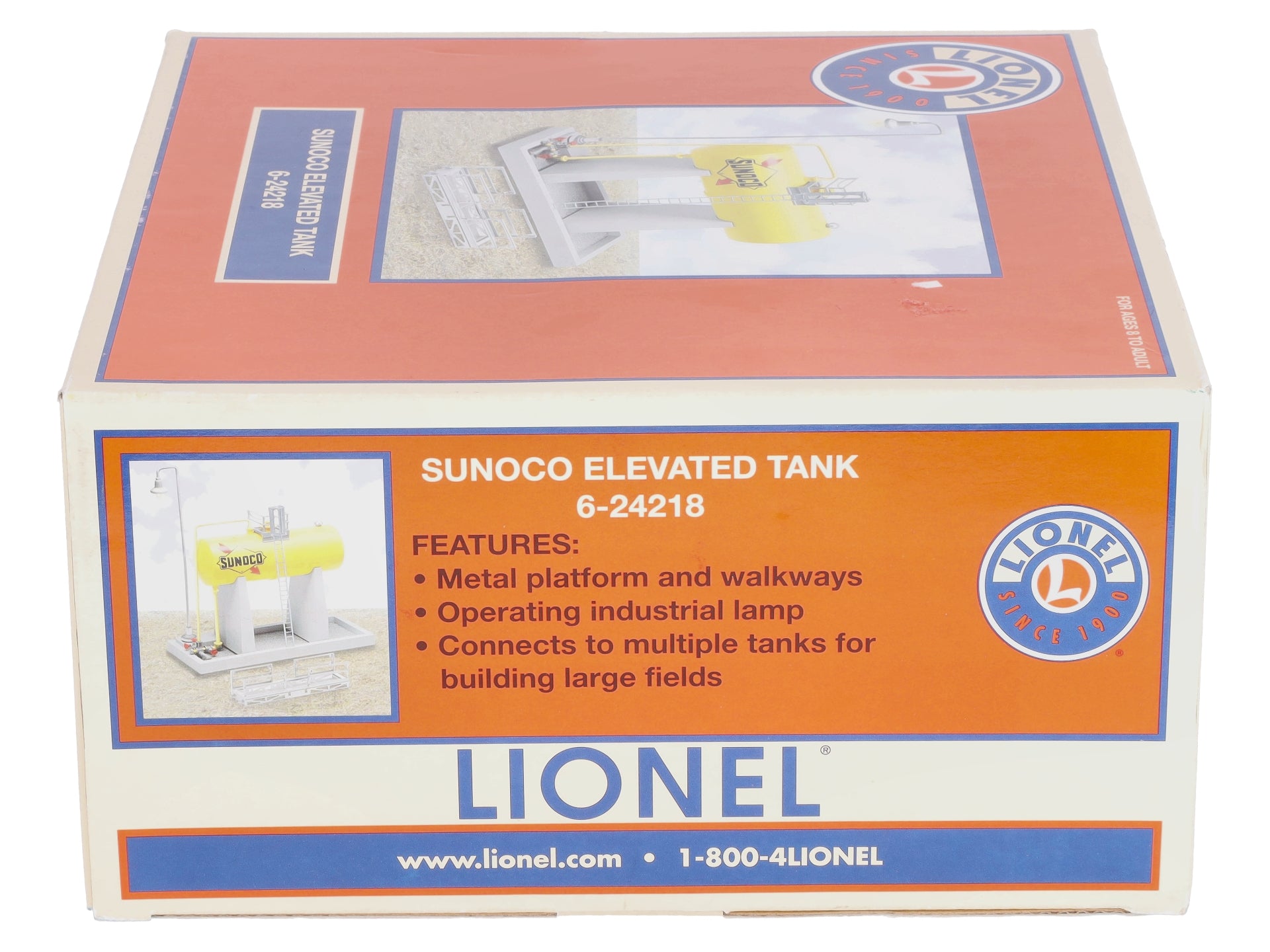 Lionel 6-24218 Sunoco Elevated Tank EX/Box