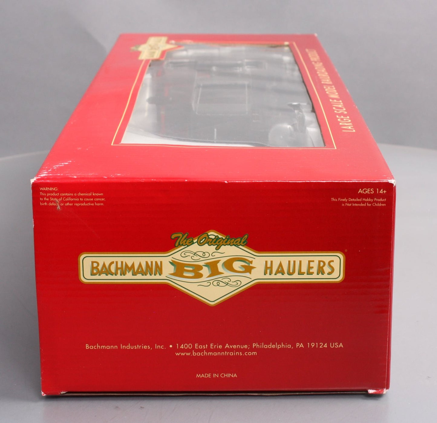 Bachmann 91198 G Scale Painted/Unlettered 2-4-2 Steam Locomotive