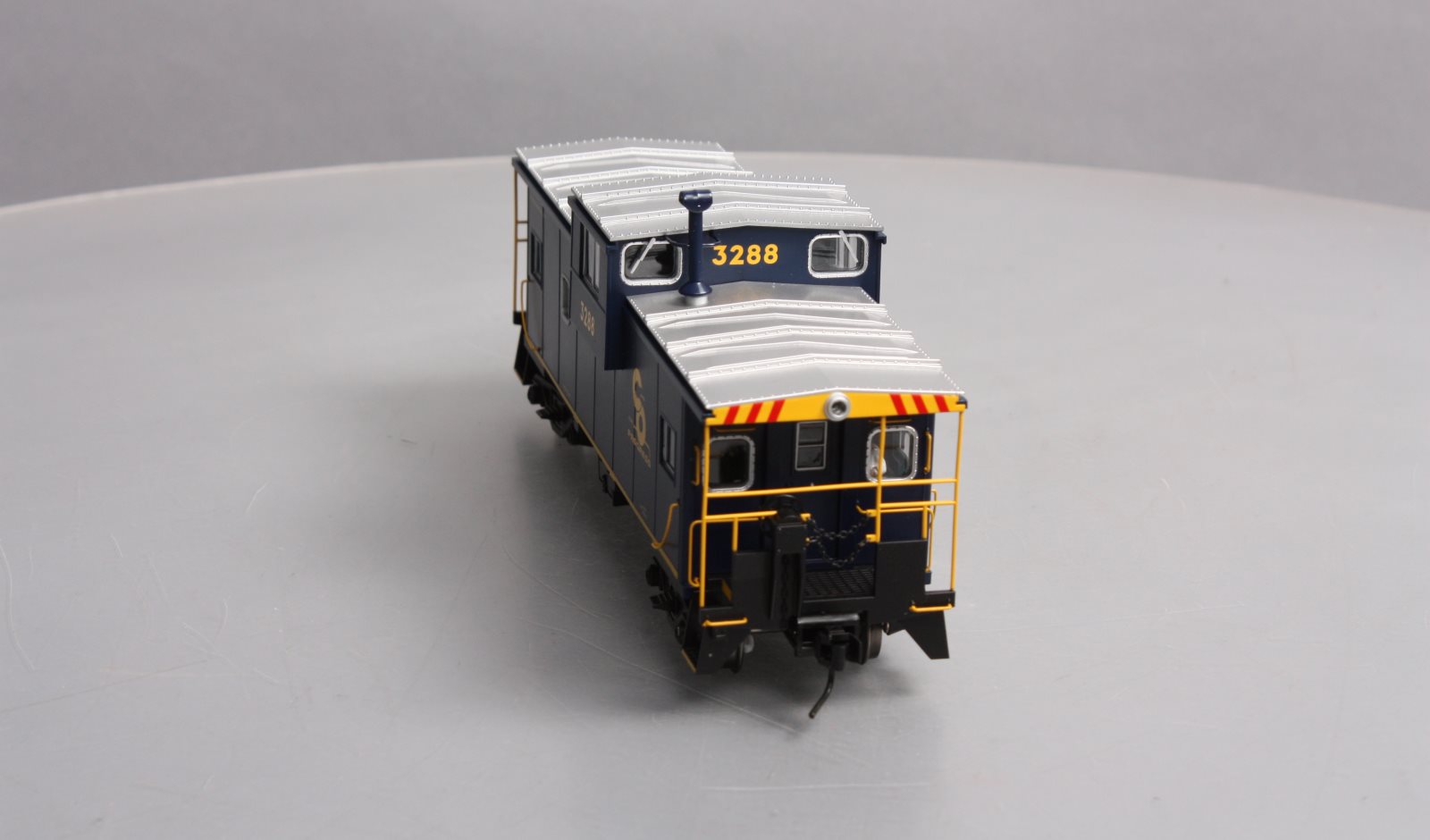 Atlas 7602-1 O Scale B&O Extended Vision Illuminated Caboose #3288 - 2-Rail LN/Box