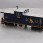 Atlas 7602-1 O Scale B&O Extended Vision Illuminated Caboose #3288 - 2-Rail LN/Box