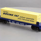 Lionel 6-52498 O Gauge RR Museum of LI 2010 Flatcar with Boeing Container NIB
