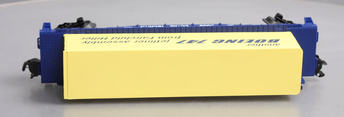 Lionel 6-52498 O Gauge RR Museum of LI 2010 Flatcar with Boeing Container NIB