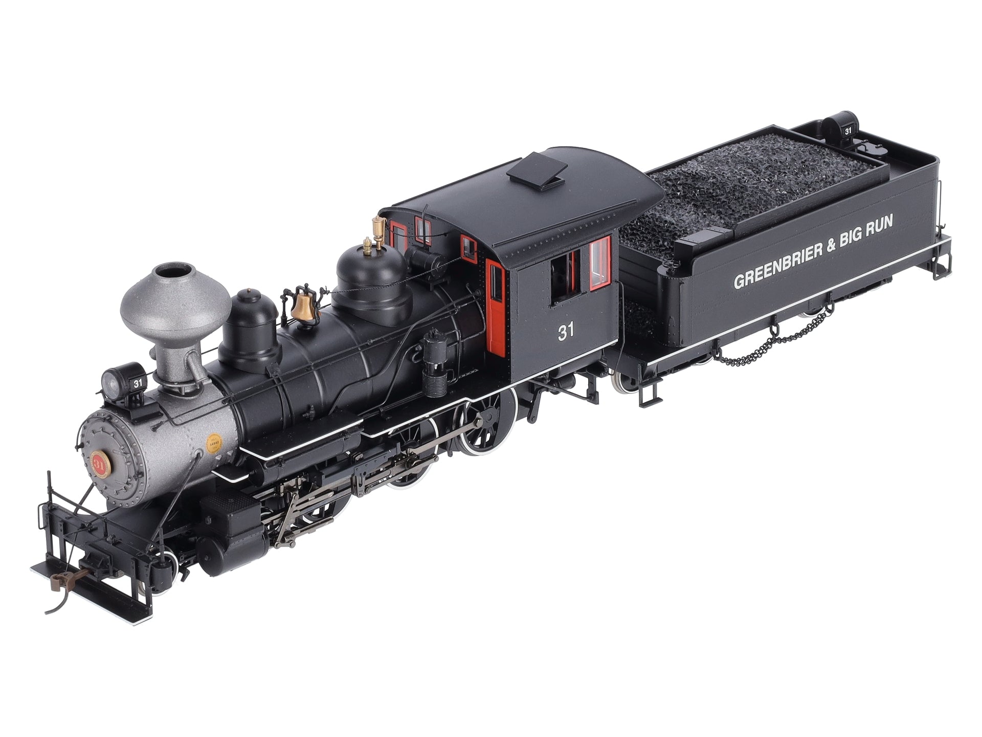 Bachmann 28657 On30 Greenbrier & Big Run Lumber Co. 4-6-0 Steam Loco w/DCC