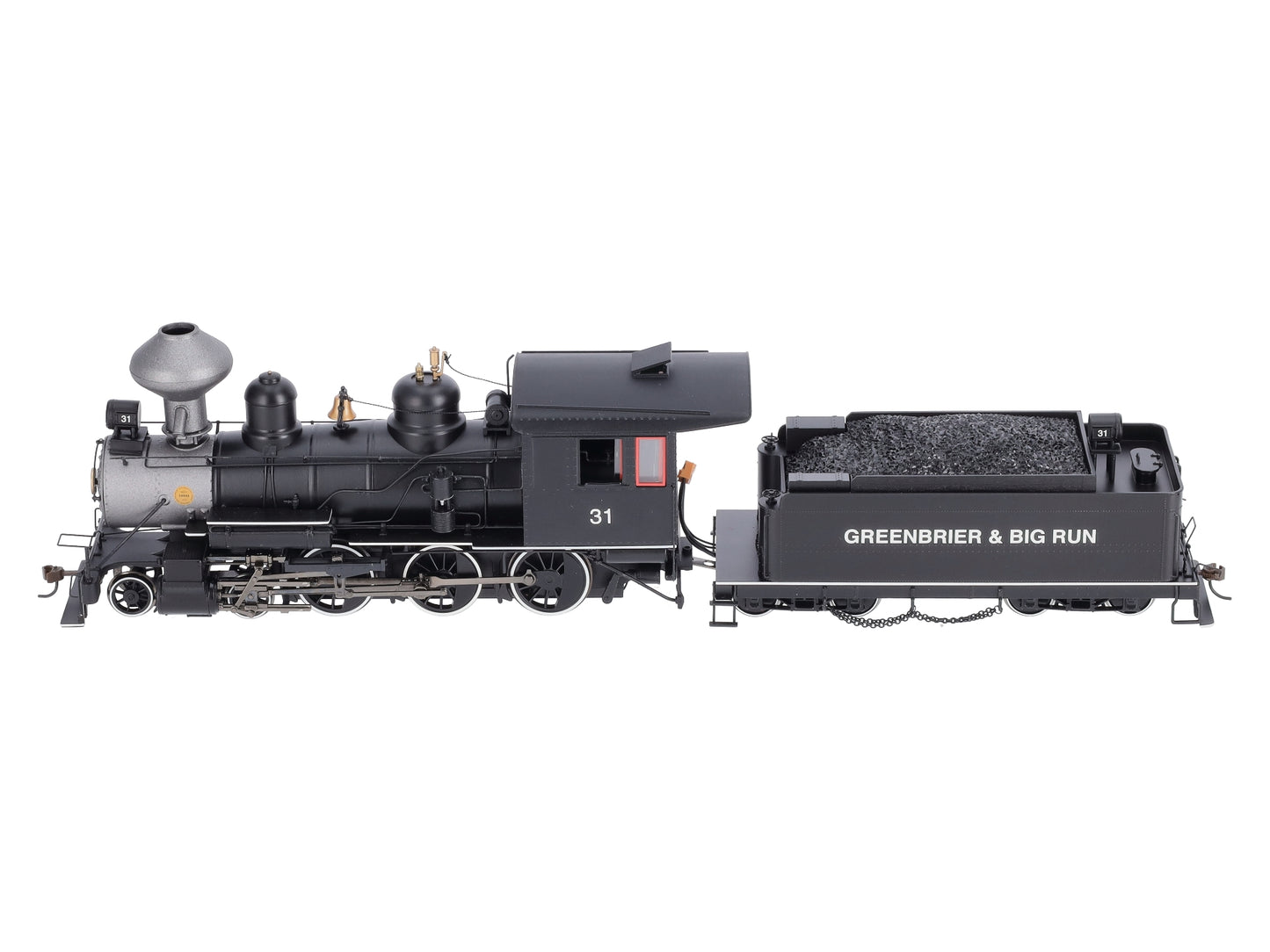 Bachmann 28657 On30 Greenbrier & Big Run Lumber Co. 4-6-0 Steam Loco w/DCC