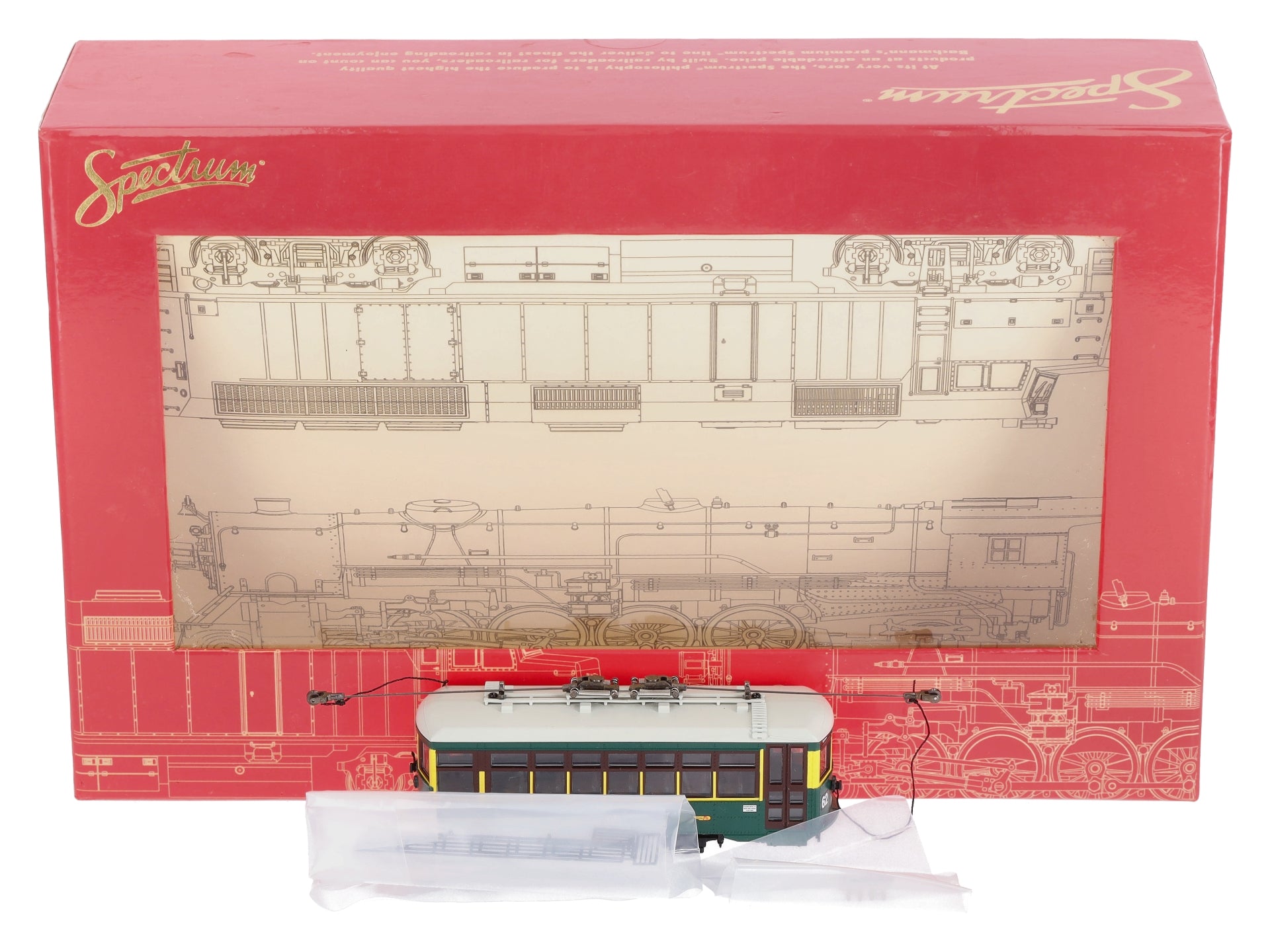 Bachmann 80201 HO Spectrum Birney Streetcar w/DCC, Philadelphia LN/Box