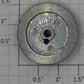 Lionel 249E-37 Black 12-Spoked Plain Wheel, Nickel Rim- No Eccentric Stud