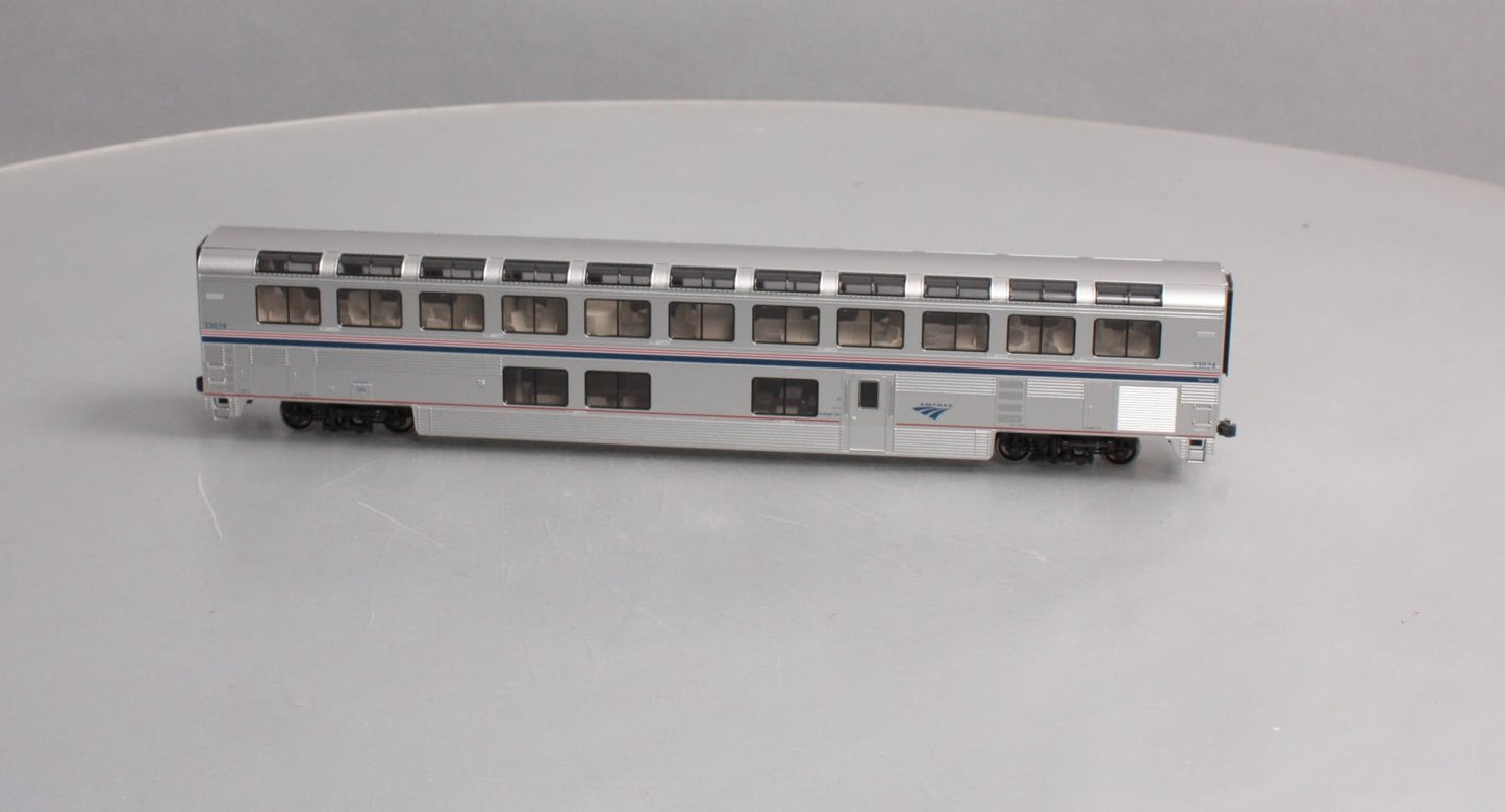 Kato 35-6064 HO Amtrak Superliner Phase VI Lounge Car #33024