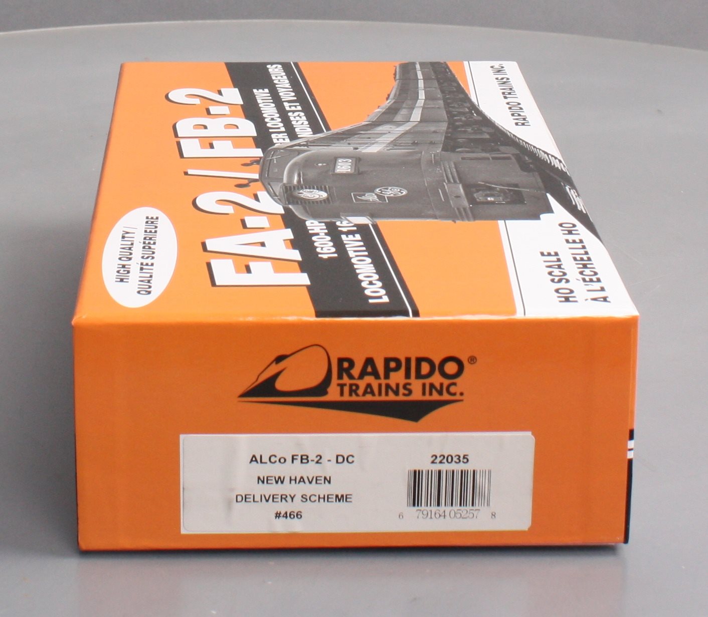Rapido Trains 22035 HO New Haven Alco FB-2 Phase Ib Diesel Locomotive #466