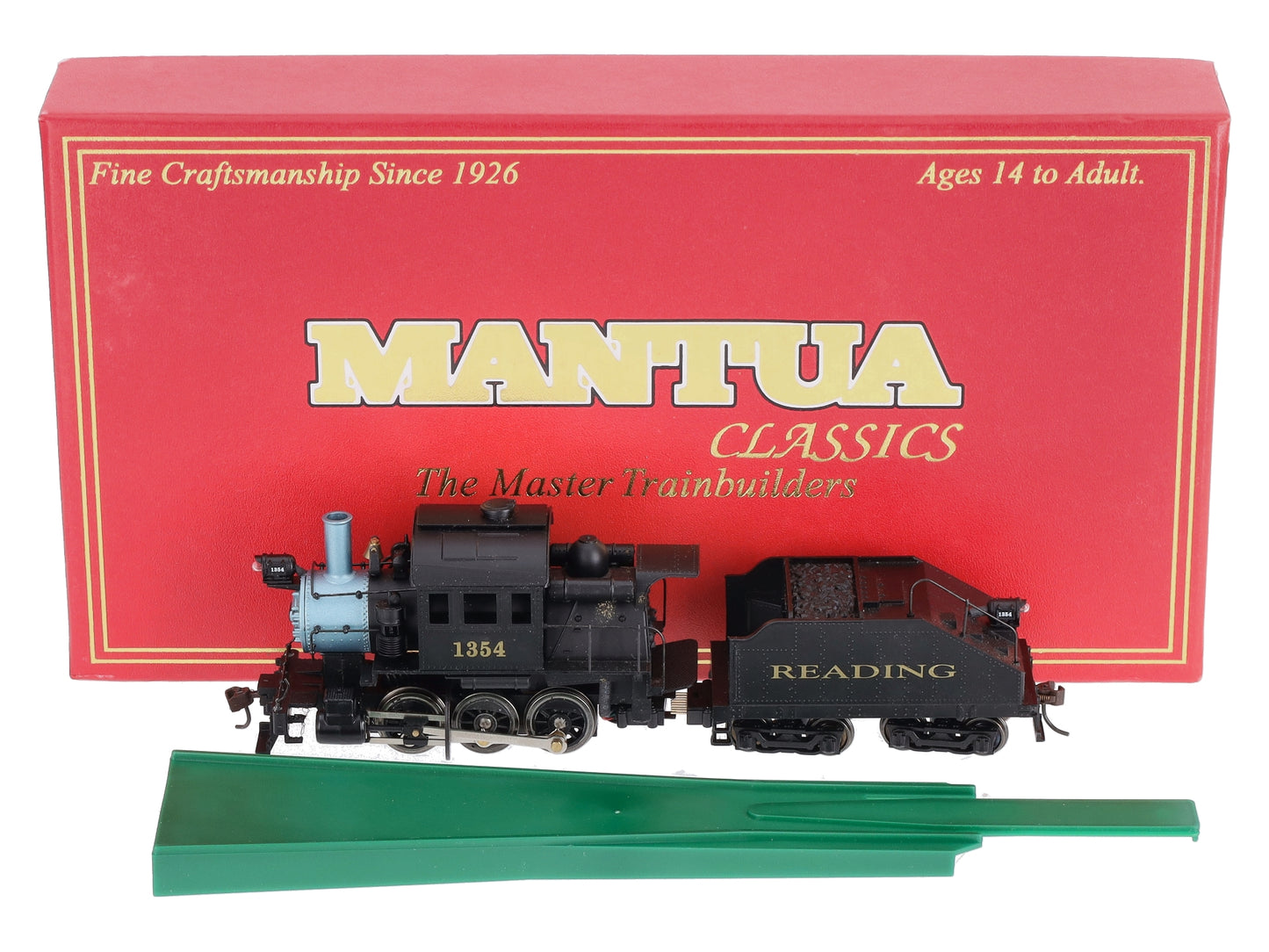 Mantua 389001 Reading 0-6-0 Goat Steam Switcher #1354 w/DCC LN/Box