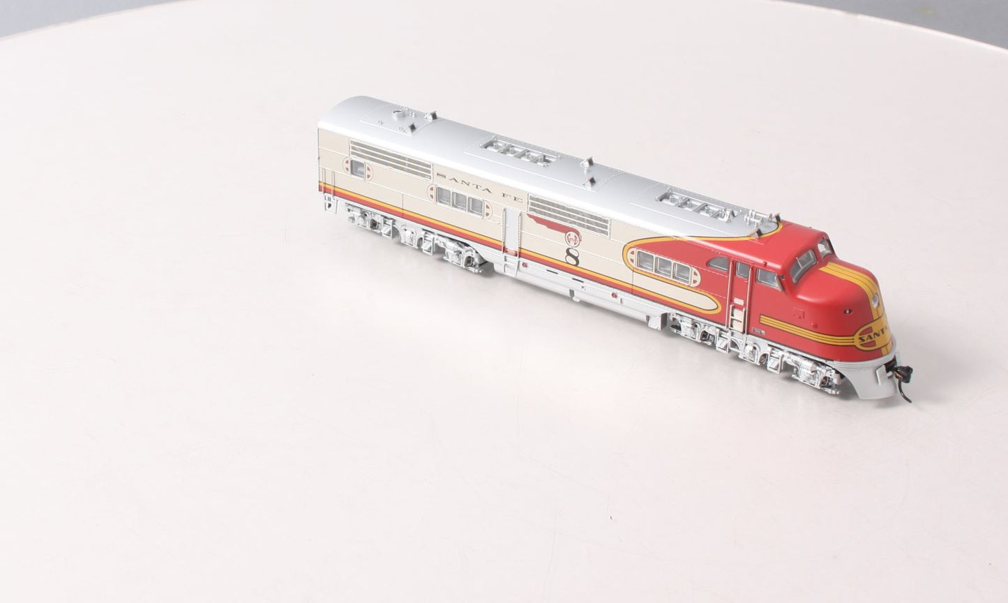 Broadway Limited 4535 HO Scale ATSF E1 A-Unit Diesel Locomotive #8L with DCC