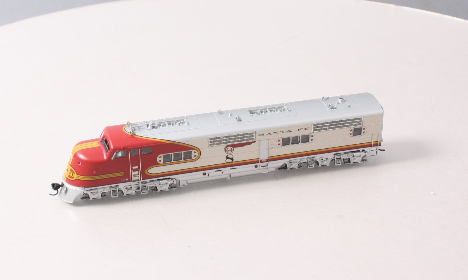 Broadway Limited 4535 HO Scale ATSF E1 A-Unit Diesel Locomotive #8L with DCC