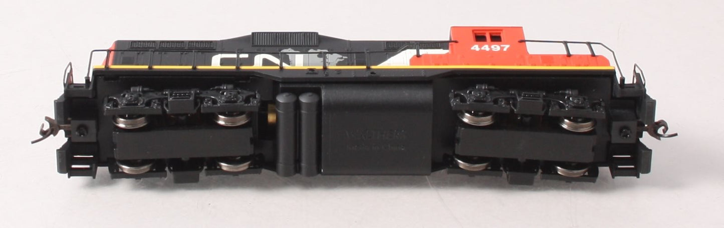 Walthers 931-104 HO Canadian National EMD GP9M Diesel Loco #4497 - Standard DC