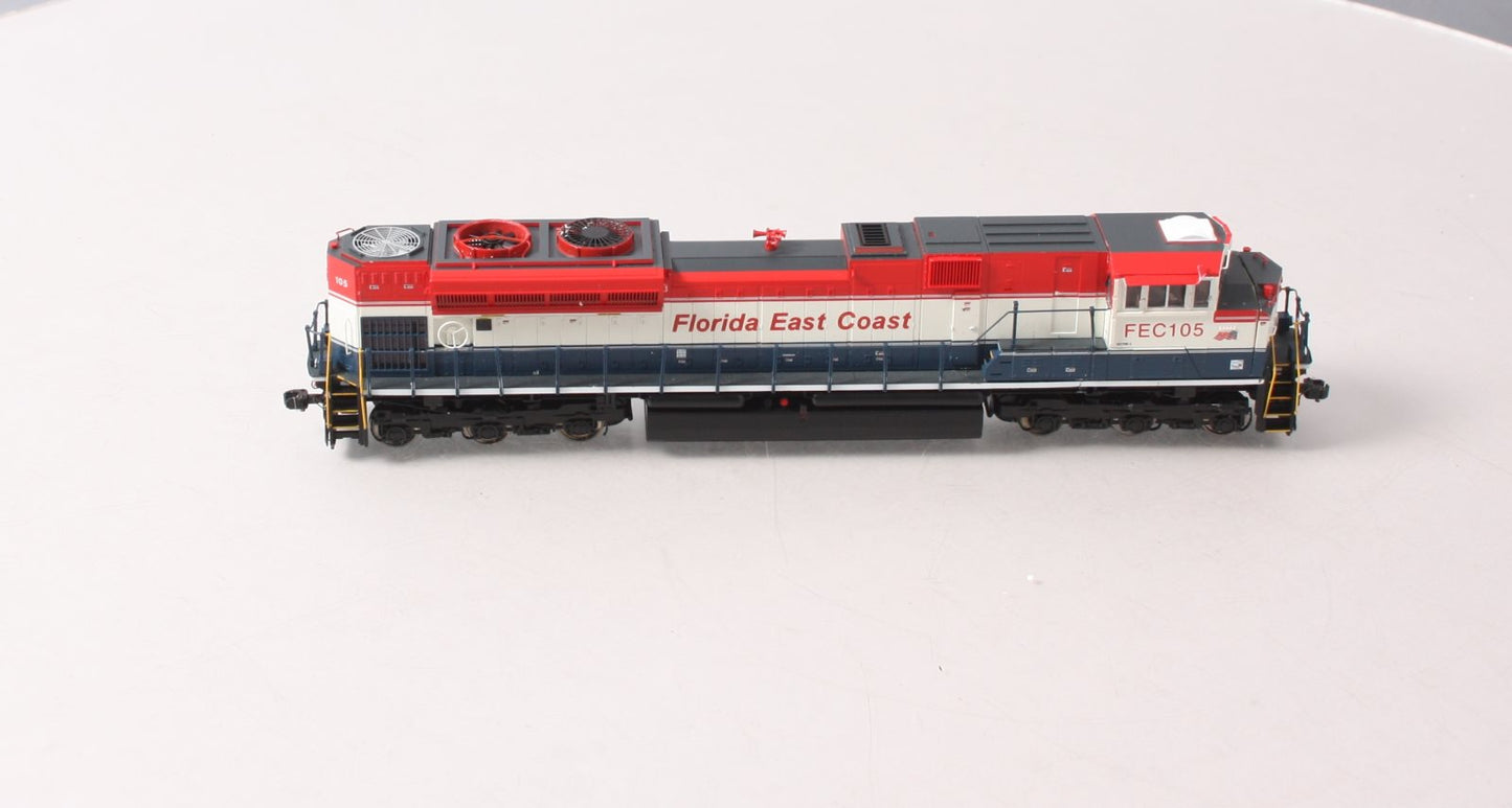 MTH 80-2030-1 HO Florida East Coast SD70M-2 Diesel Locomotive w/DCC/Sound #105