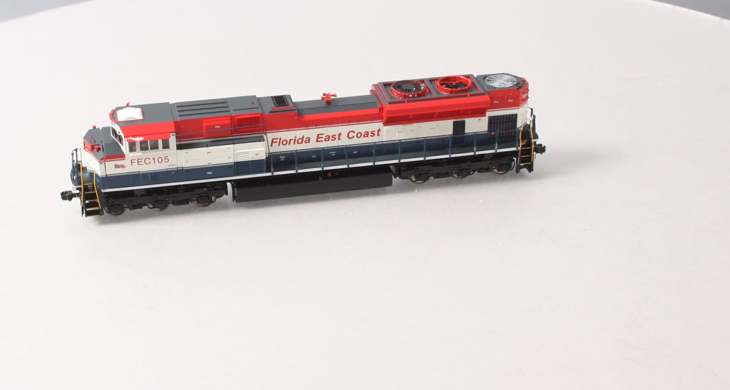 MTH 80-2030-1 HO Florida East Coast SD70M-2 Diesel Locomotive w/DCC/Sound #105