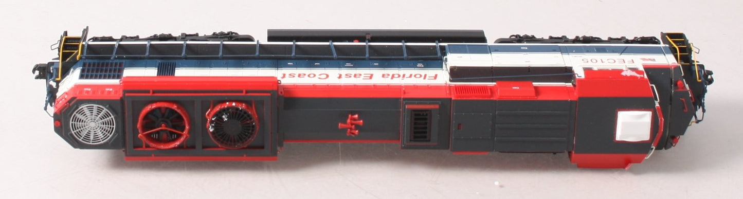 MTH 80-2030-1 HO Florida East Coast SD70M-2 Diesel Locomotive w/DCC/Sound #105