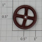 Lionel 628-11 Maroon Steering Wheel Only for 628 Race Car