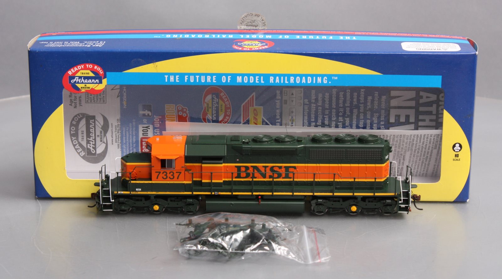 Athearn 98803 HO Burlington Northern Santa Fe (Heritage 1) SD40 #7337