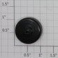 Lionel 219-22 Black Crane Handwheel with Square Hole