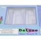 Deluxe Innovations 350404 N Pacer Maxi-Stack IV 3-Unit Intermodal Well Car Set LN/Box