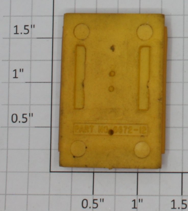 Lionel 9853-12 Yellow Reefer Door