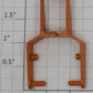 Lionel 9839-95 Orange Cherry Picker Mounting Bracket