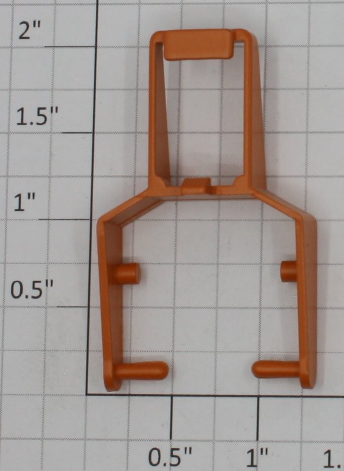 Lionel 9839-95 Orange Cherry Picker Mounting Bracket