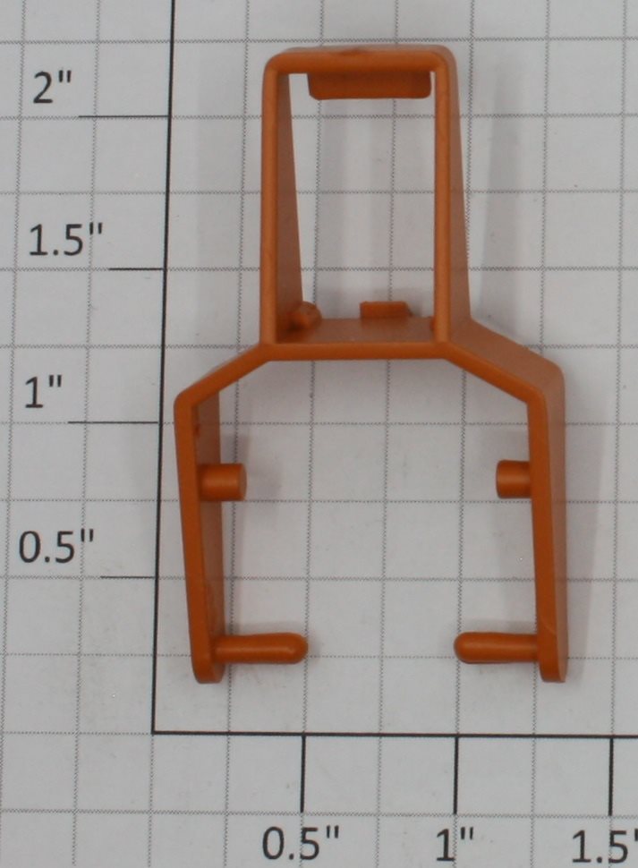 Lionel 9839-95 Orange Cherry Picker Mounting Bracket