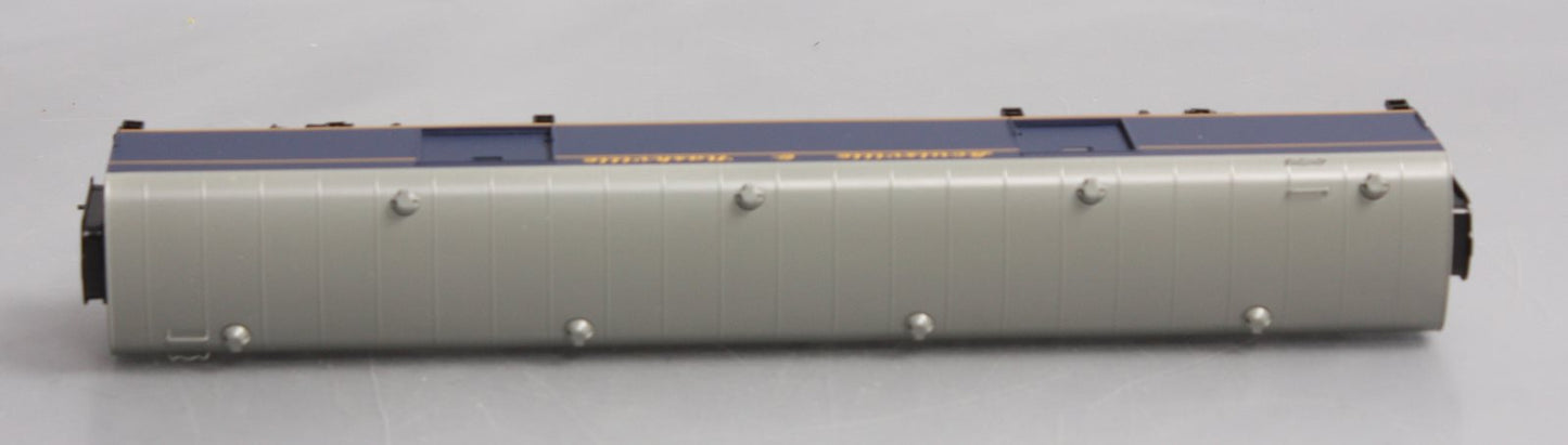 73' Pullman-Standard Streamlined Baggage Car - Ready to Run