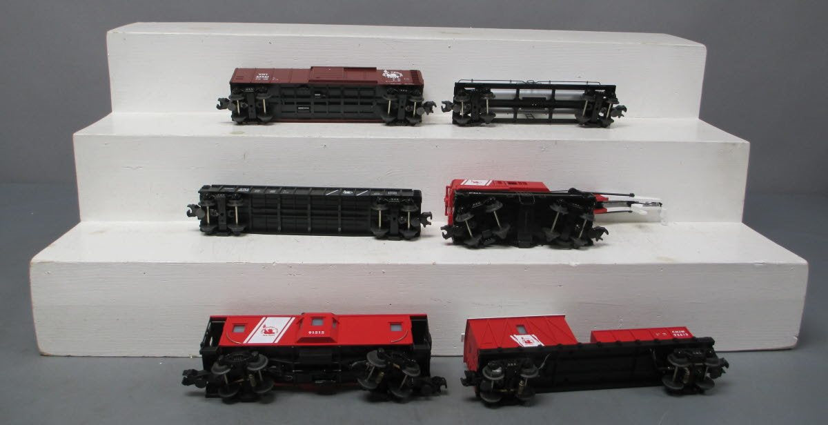 MTH 30-7003 O Gauge Jersey Central Freight Cars (Set of 6) LN/Box