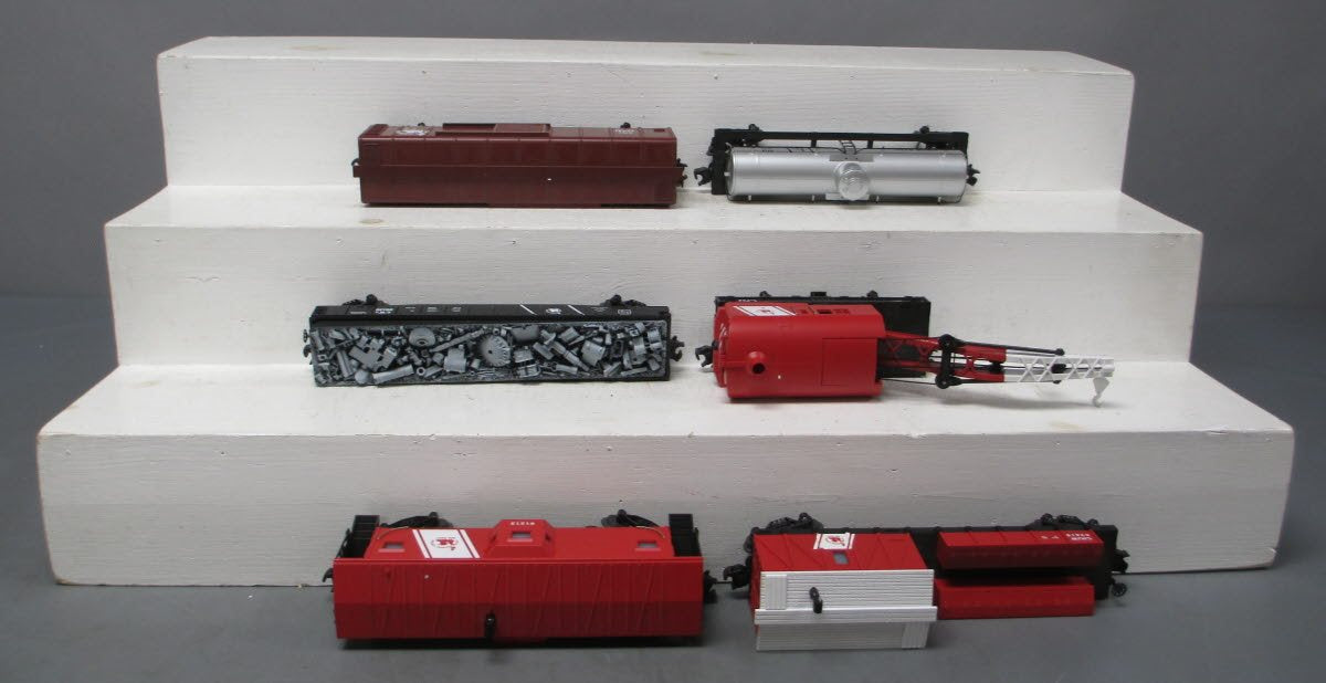 MTH 30-7003 O Gauge Jersey Central Freight Cars (Set of 6) LN/Box