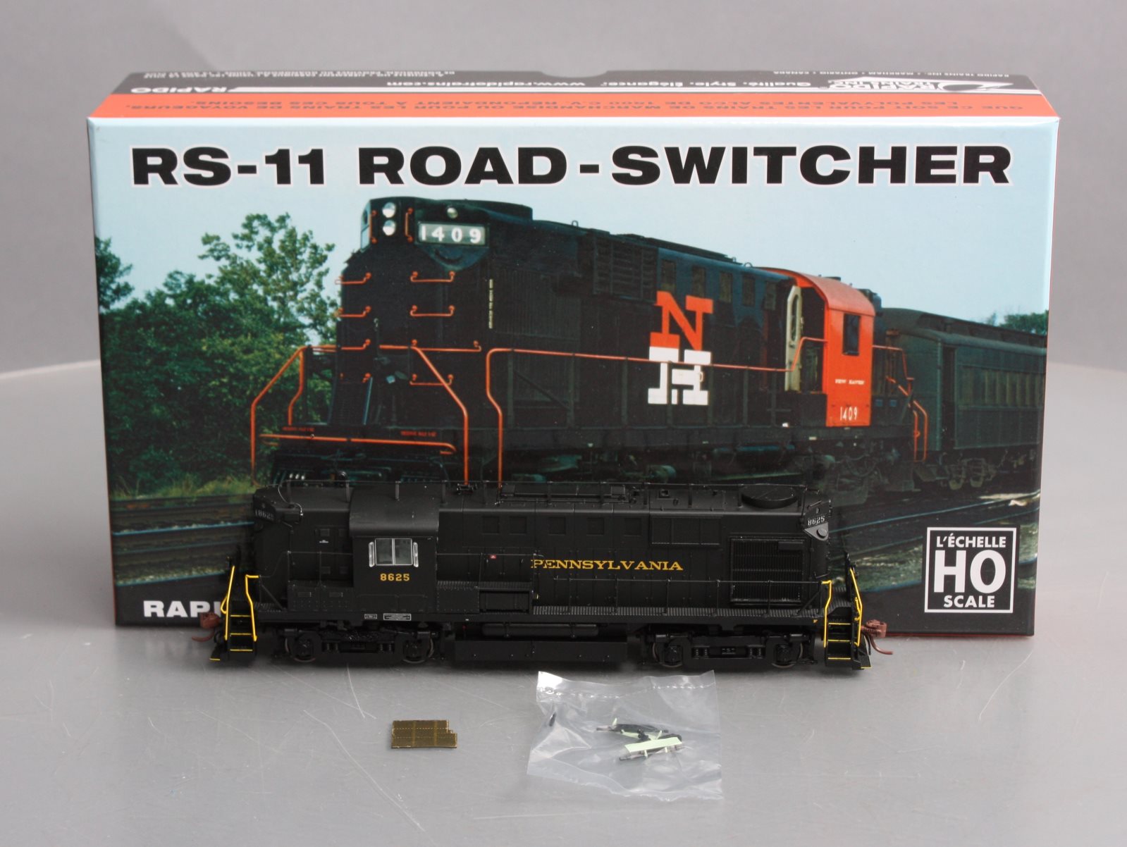 Rapido Trains 31526 HO Pennsylvania RR Alco RS-11 Diesel Locomotive #8625