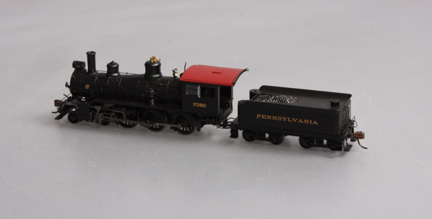 Bachmann 51401 HO Pennsylvania Baldwin 4-6-0 Steam Loco w/DCC & Sound #7080 LN/Box