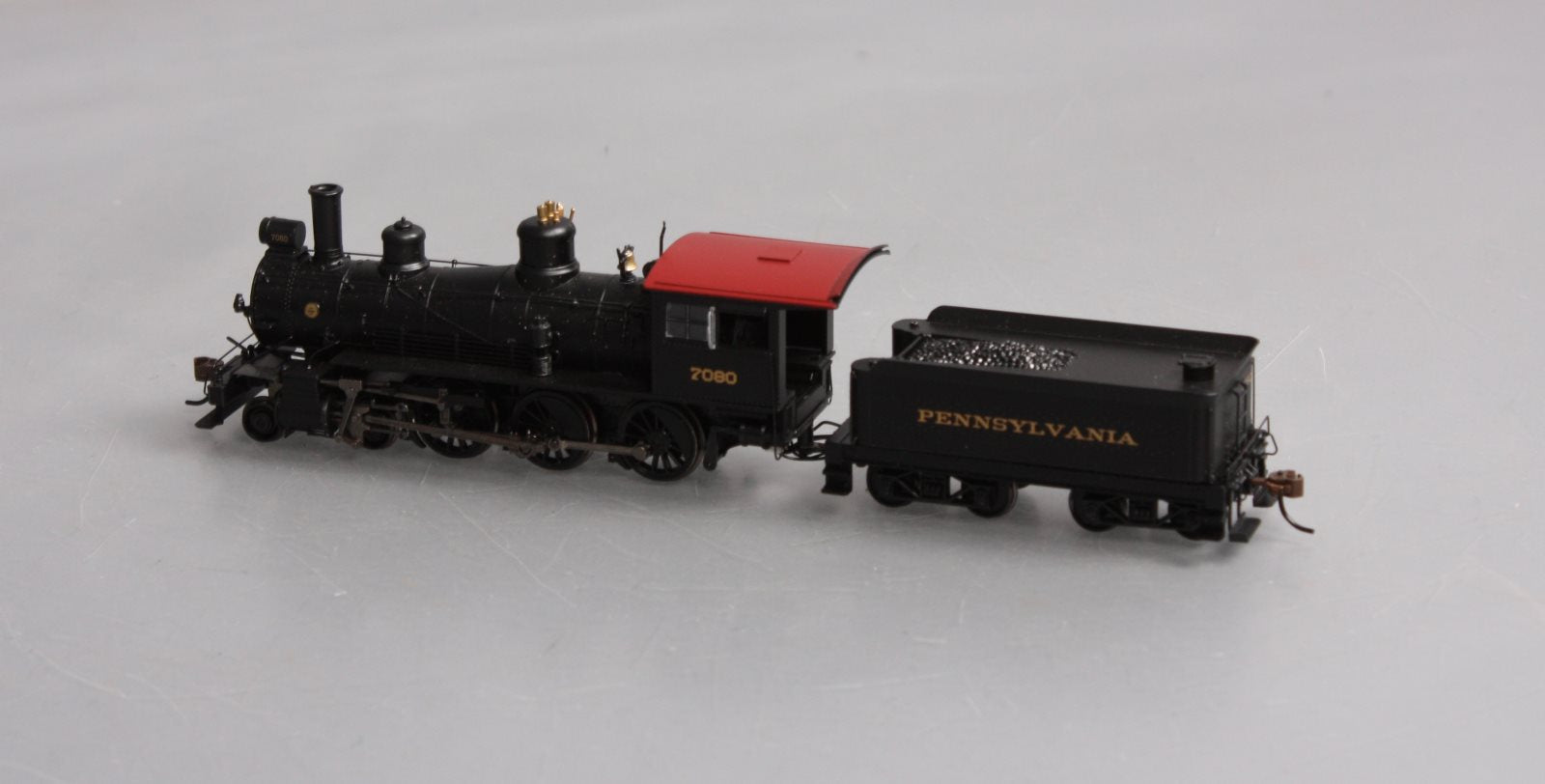 Bachmann 51401 HO Pennsylvania Baldwin 4-6-0 Steam Loco w/DCC & Sound #7080 LN/Box