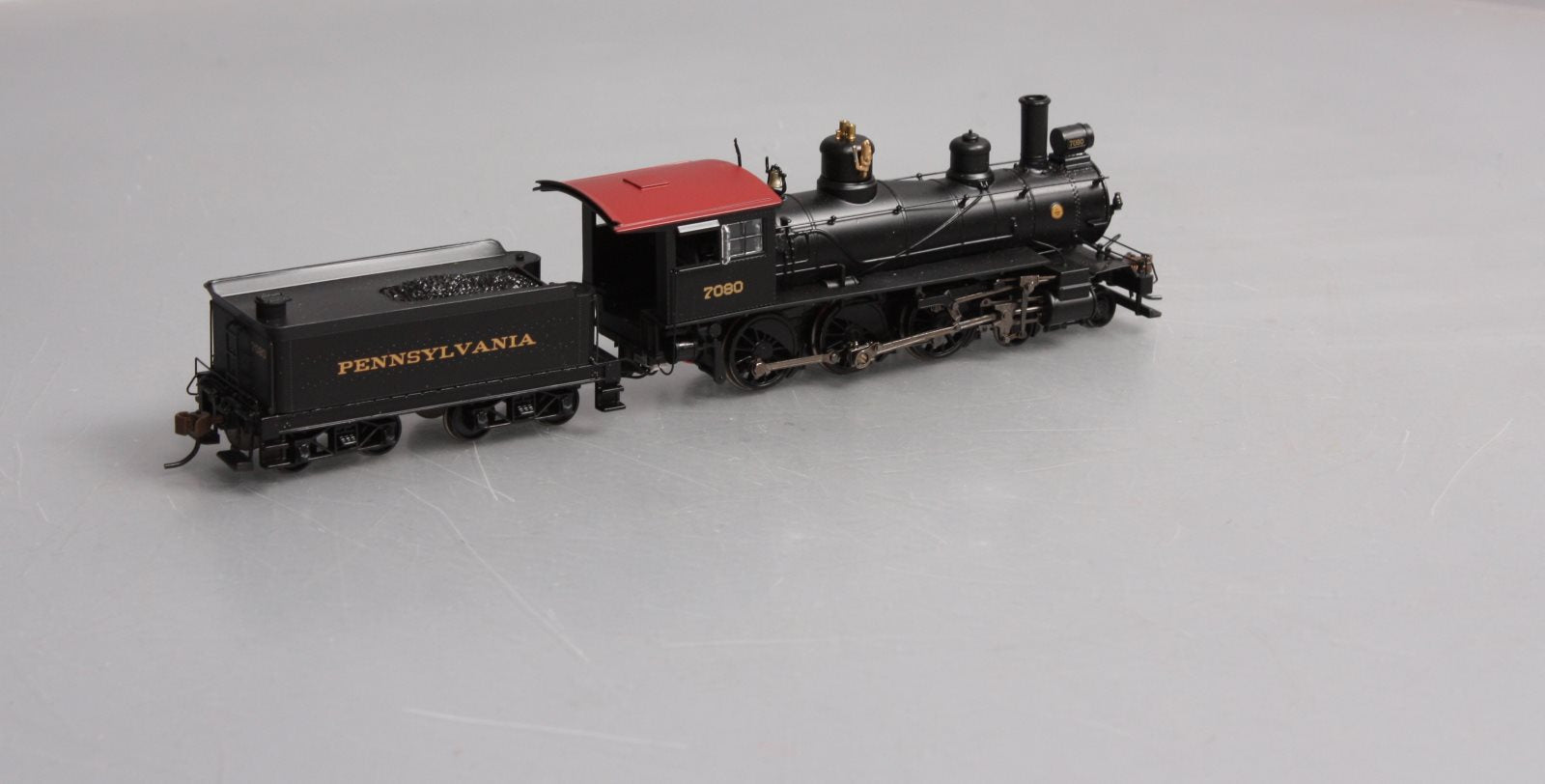 Bachmann 51401 HO Pennsylvania Baldwin 4-6-0 Steam Loco w/DCC & Sound #7080 LN/Box