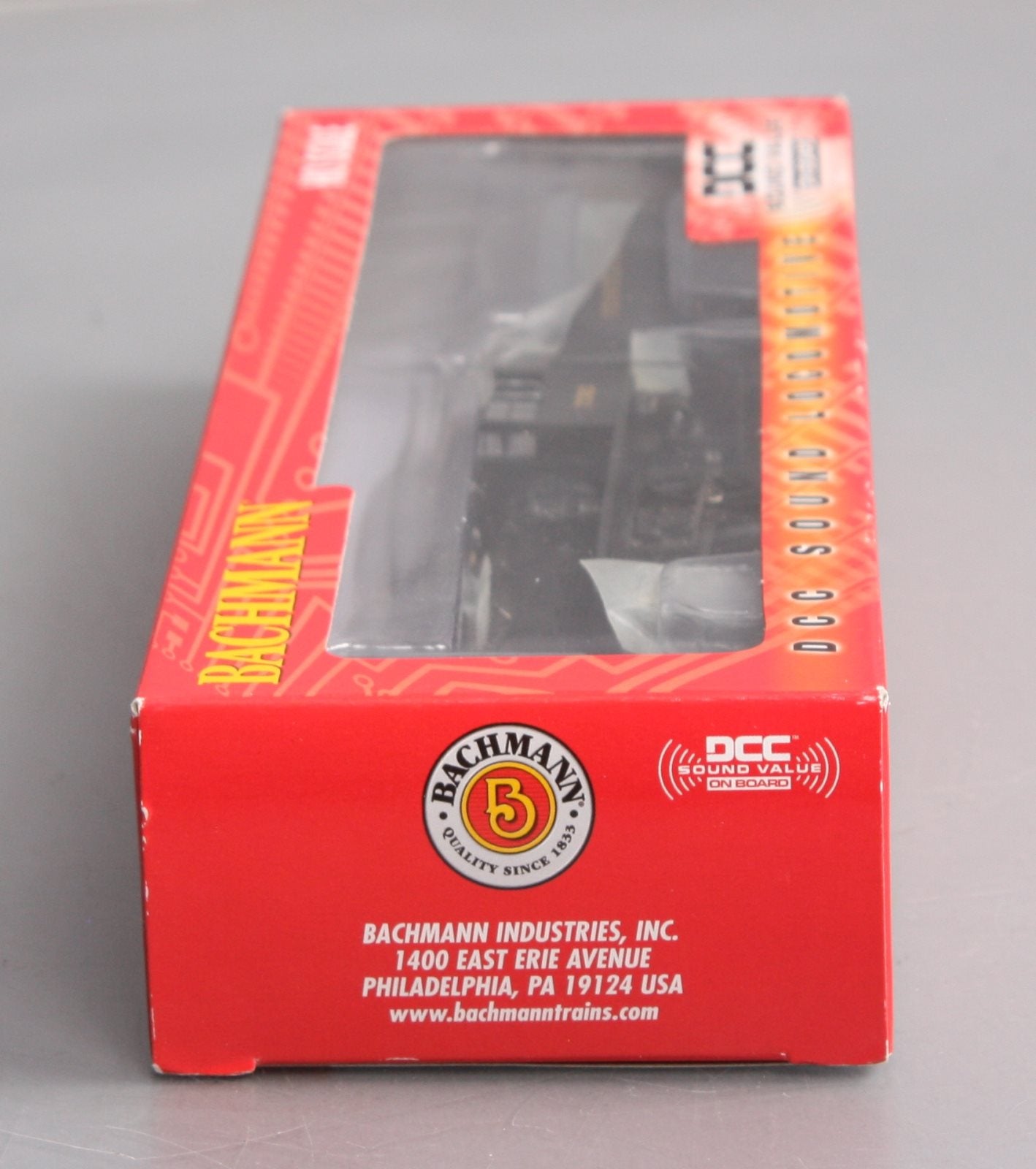 Bachmann 51401 HO Pennsylvania Baldwin 4-6-0 Steam Loco w/DCC & Sound #7080 LN/Box